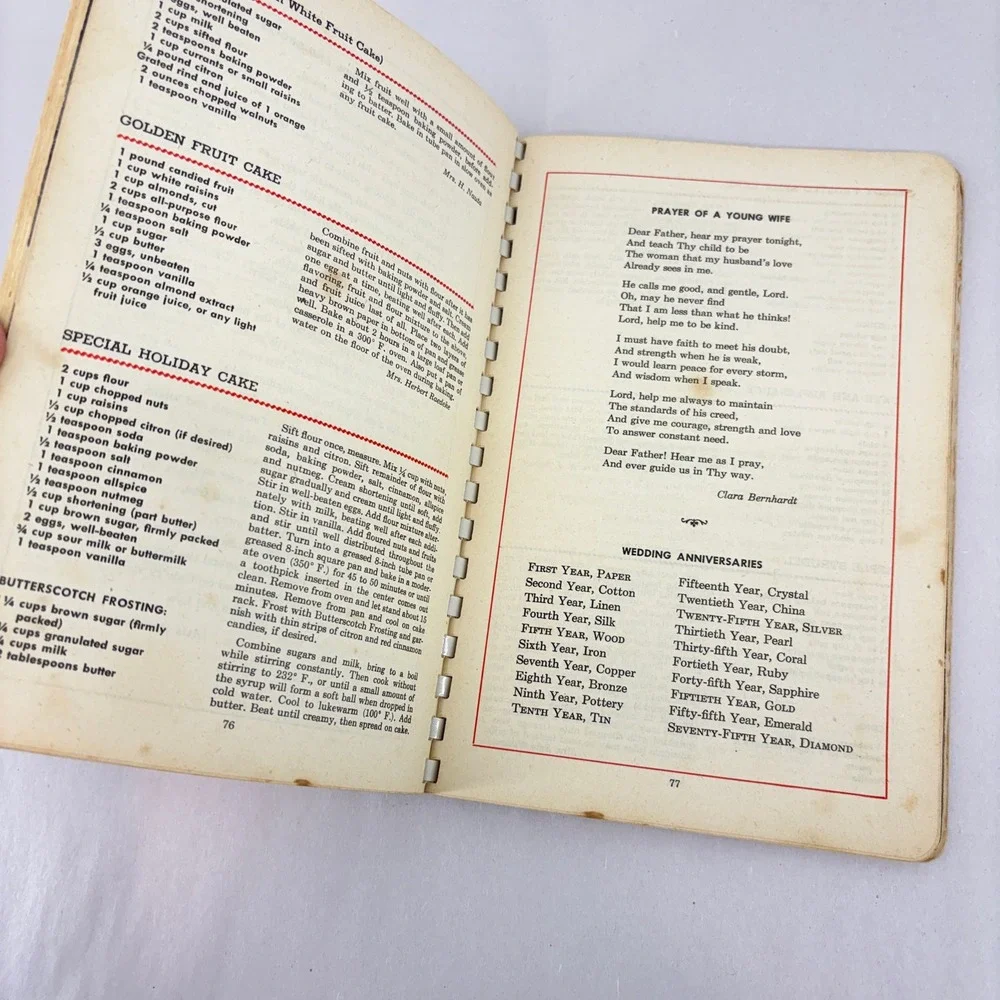 Moody Bible Institute Food For The Body For The Soul 1943 Vintage Cookbook MCM